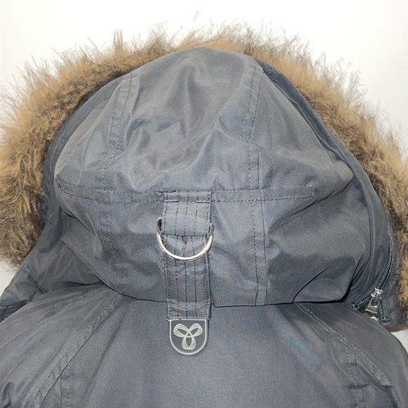 Aritzia TNA gray Aurora wool hooded parka jacket size XSmall - Picture 8 of 14
